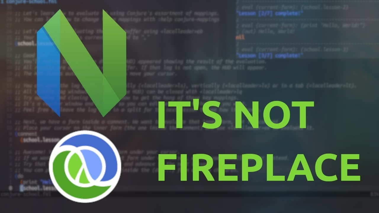 My neovim Clojure config is NOT Fireplace