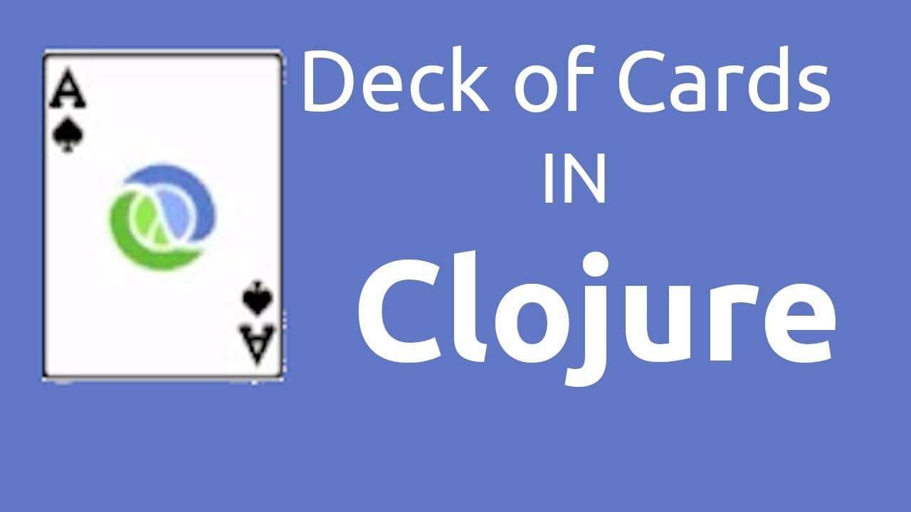 Clojure Deck of Cards