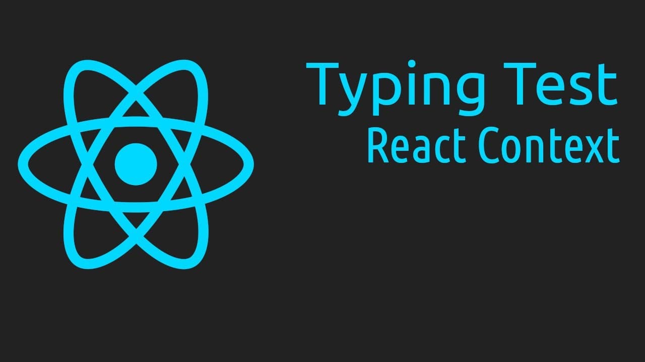Typing Speed Test with React Context