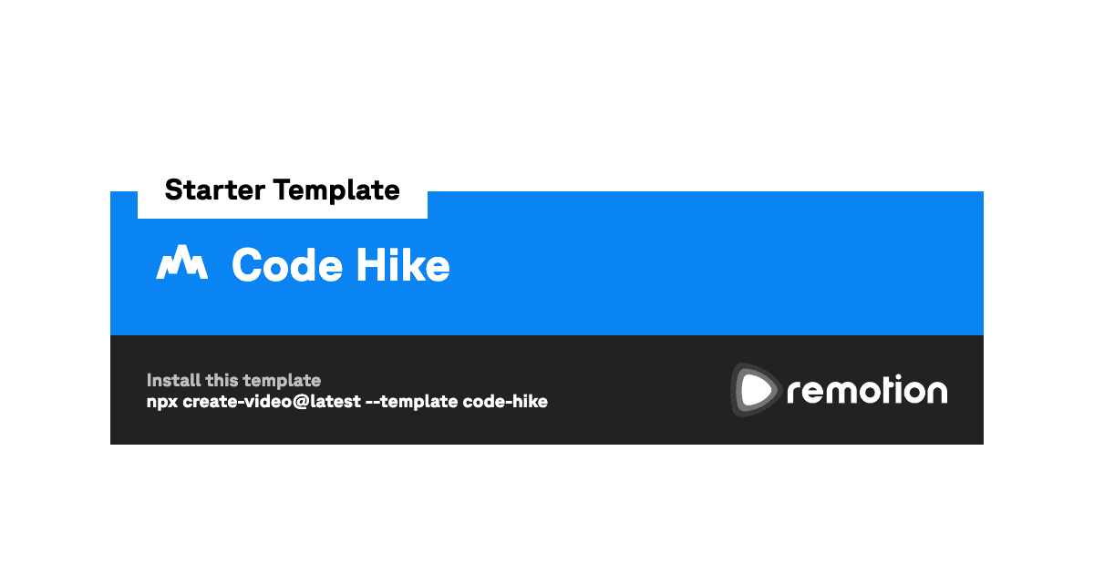 Coding Videos with Remotion and CodeHike