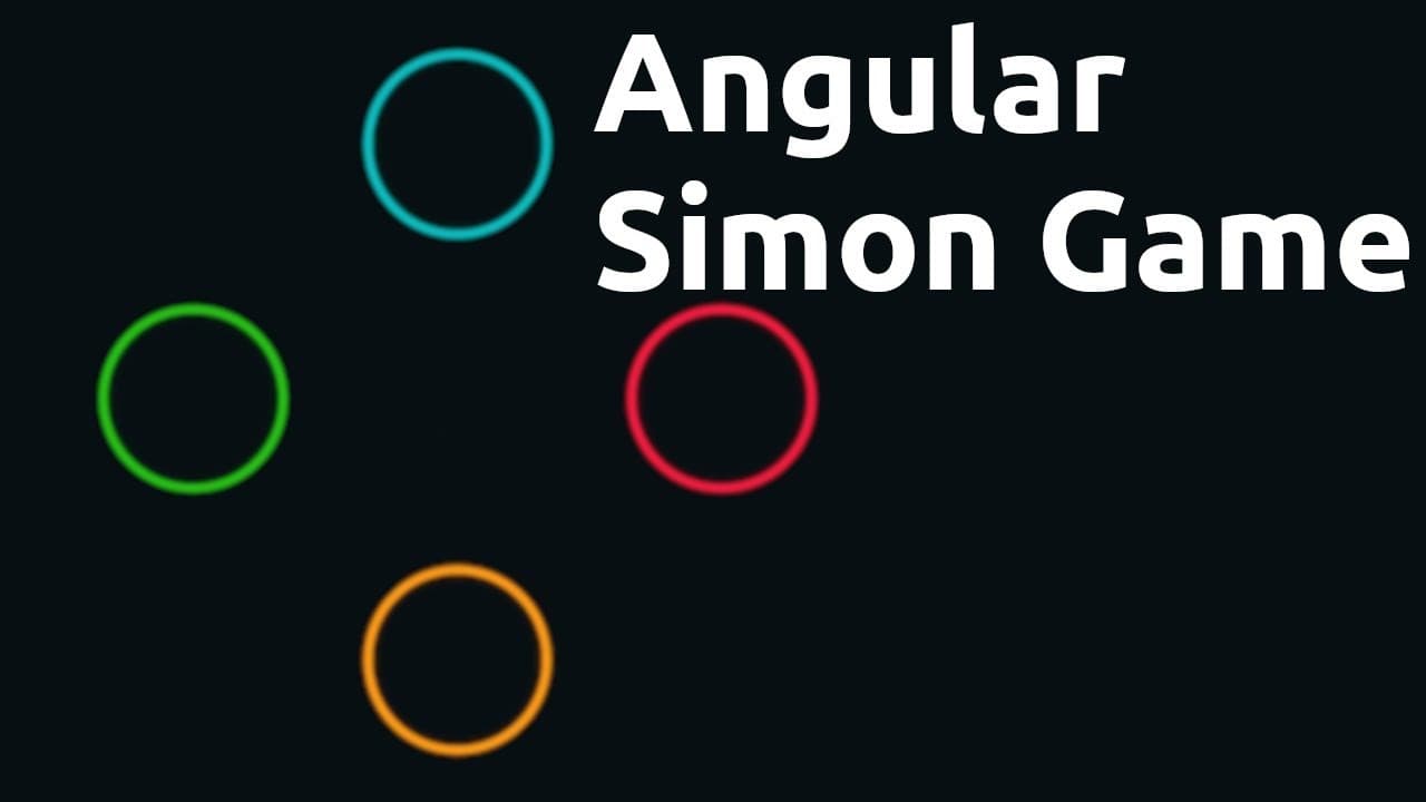Angular Simon Game