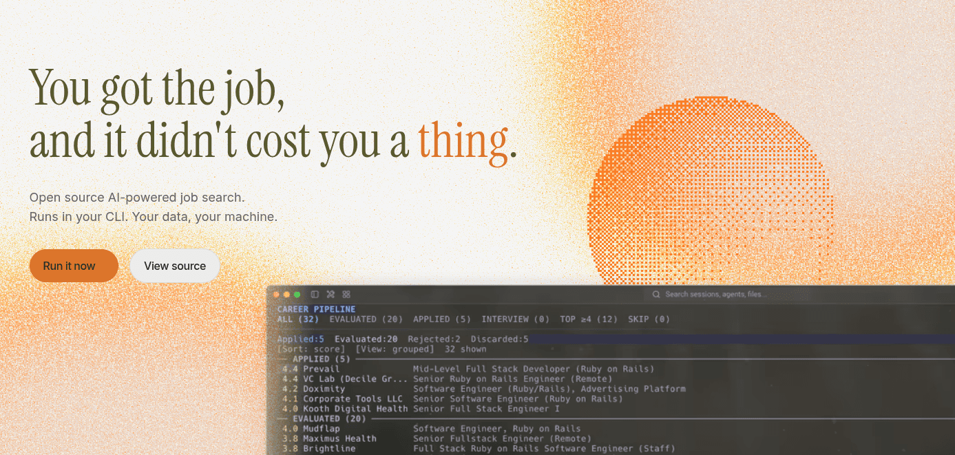 Supercharging My Job Search with career-ops